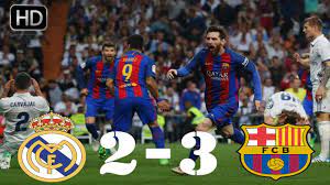 I love their positivity lol. Real Madrid Vs Barcelona 2 3 All Goals And Full Highlights 23 04 2017 Hd Youtube
