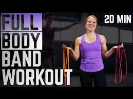 full body resistance band home workouts