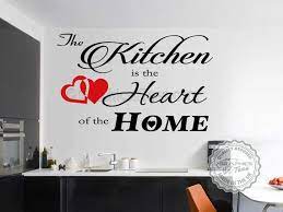 Kitchen Wall Sticker Quote Kitchen Is