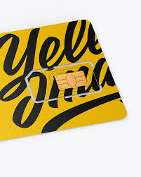 Discover 91 smartphone mockup designs on dribbble. Sim Card Mockup In Stationery Mockups On Yellow Images Object Mockups