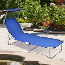 Folding Lounge Chair Relaxer Bed With