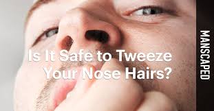 plucking nose hairs is it safe to