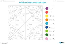 Exercices Les tables de multiplication - Maître Lucas