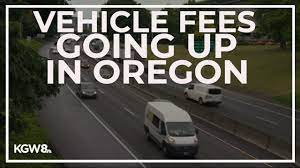 oregon vehicle registration fees are