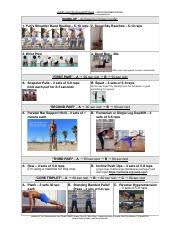 recommended routine workout pdf