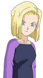 She only appears in dragon ball fusions. Dragonball C18 V5 Lineart Farbig By Wallpaperzero On Deviantart