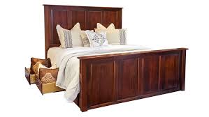 Bed three this kind of bed is a very interesting functional and decorative piece of furniture. Henrietta Solid Wood Cherry King Storage Bed