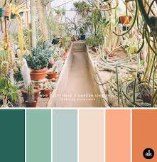 a cactus garden inspired color palette