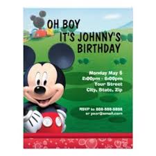 Disney Birthday Themes Birthday Party Invitations