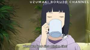 Boruto Ask Hinata About His First Mission !!! - YouTube