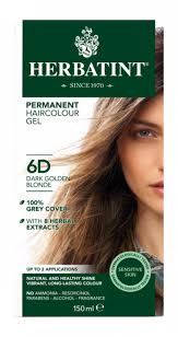 Use a purple shampoo or a purple toner. Herbatint Natural Dark Golden Blond Hair Dye 6d The Green Beauty Shop