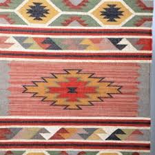 geometric design kilim rug ethnic