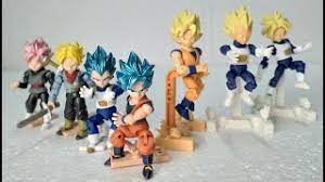 The bandai shokugan 66 action series combines mobility and high quality molding to create a great series of dragonball figures. à¹à¸à¸°à¸à¸¥ à¸­à¸‡ Dragon Ball Super Dragon Ball Z Kai 66 Action Bandai Shokugan Mini Action Figure Youtube