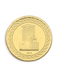 10g gold coin with dubai palm uae