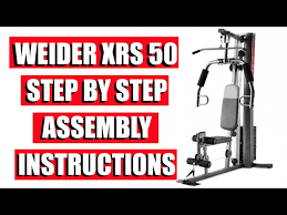 weider xrs 50 home gym embly step