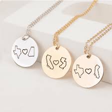 best friend necklace personalized