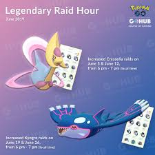 June Legendary Hours Announced Pokemon Go Hub