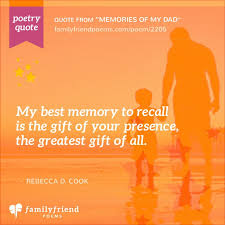 poems celebrating dad