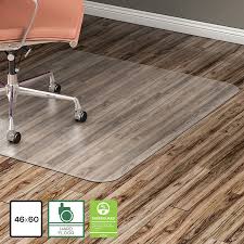 lorell hard floor rectangular chairmat