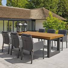 nevada outdoor dining table 6 seater