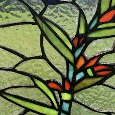 Multicolor Stained Glass Hummingbird