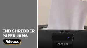 paper shredder jam jam blocker