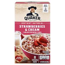 quaker instant oatmeal strawberries