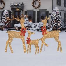 Holiday Time Light Up Glitter Deer