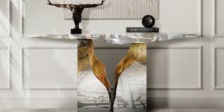 Modern Console Tables For A Luxury Entryway
