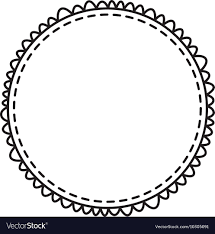 circle frame elegant isolated icon
