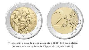 2 Euro Charles de Gaulle 2020 : découvrez la Nouvelle Pièce Commémorative  française
