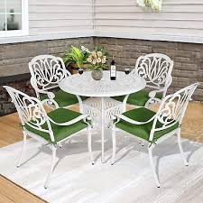 5pcs Patio Dining Set Outdoor Cast