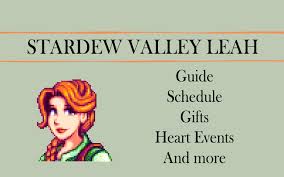 stardew valley leah guide gift