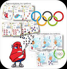 Jeux Olympiques : Les différentes représentations des nombres avec Phryge -  Mes tresses D Zécolles