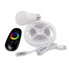 Monster Illuminessence Small Space Led Mood Lighting Kit With Premium Rf Touch Remote Walmart Com Walmart Com