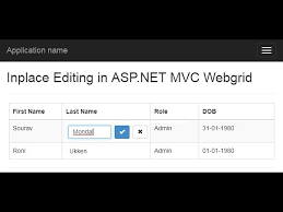 inplace editing in asp net mvc webgrid