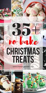 25 Easy Christmas Treats No Bake Christmas Cookies Bars