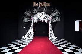 tim burton exhibition feel desain