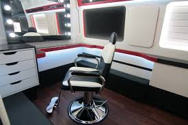 mobile hair salon and makeup studio