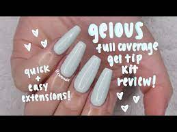 gelous full cover gel tip extension kit