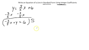 Standard Form Using Integers The Ten
