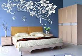 Wall Paint Design For Bedroom In Delhi