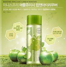 apple juicy lip eye remover innisfree