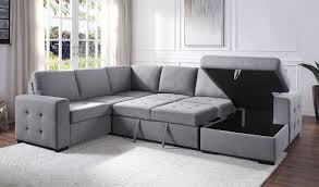 nardo storage sleeper sofa sectional