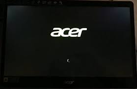 acer laptop stuck on acer screen
