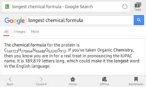 What Is The Longest Chemical Formula Quora