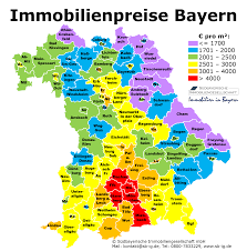 Im laufe der zeit werden die städte, besonders die großen. Immobilienpreise Bayern Kauf Verkauf Haus Wohnung Grundstuck Karte Landkreise