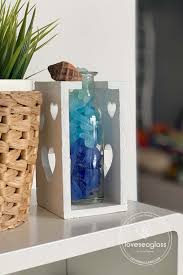 Display Beach Glass Beautifully