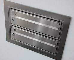 Stainless Steel 2 Mailbox The Safety