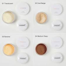 pa official translucent face powder